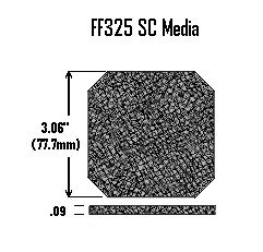 FF325 SC Foam Media