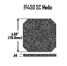 FF450 SC Foam Media